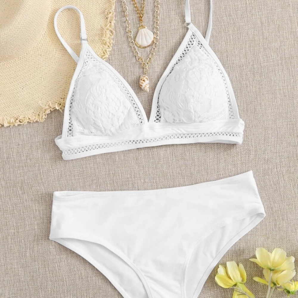 White bikini